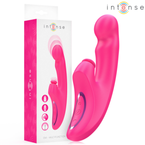 Intense High Tech-Emi Vibratore 13,5 cm Multifunzione 3-in-1 10