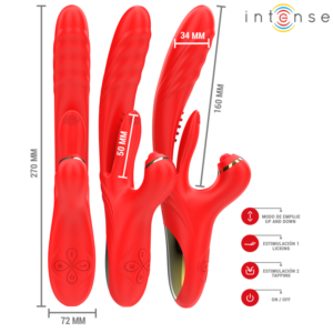 Intense High Tech-Rosalia Vibratore Multifunzione 3 in 1 · Vibratori (immagine 3)