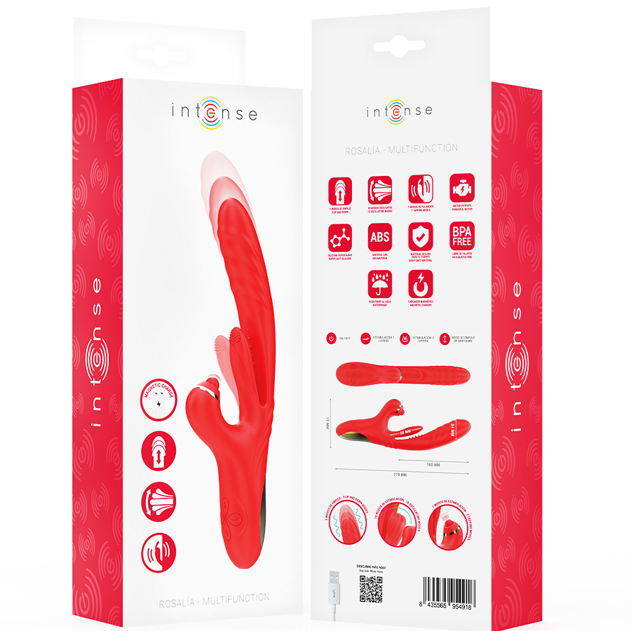 Intense High Tech-Rosalia Vibratore Multifunzione 3 in 1 · Vibratori (immagine 8)