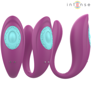 Intense Remote Control-Annie Vibratore U-shaped e Stimolatore · Giocattoli per coppie (immagine 3)