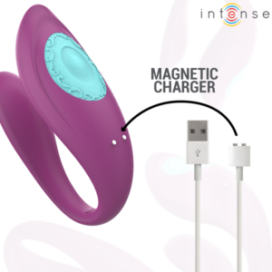 Intense Remote Control-Annie Vibratore U-shaped e Stimolatore · Giocattoli per coppie (immagine 7)