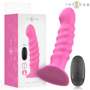 Intense Remote Control-Cindy Vibratore Dimensione L Design Spirale · Vibratori