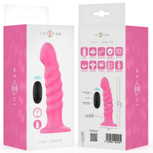 Intense Remote Control-Cindy Vibratore Dimensione L Design Spirale · Vibratori (immagine 8)