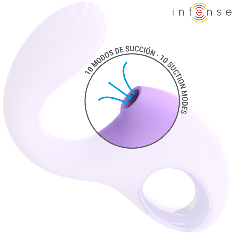 Intense High Tech-Baxter Vibratore & Stimolatore Viola-Silicone · Vibratori (immagine 3)
