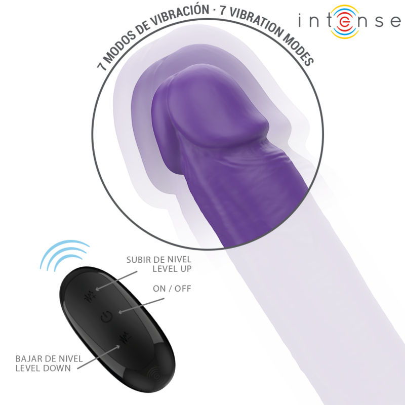 Intense Remote Control-Gunter Dildo Doppio Vibratore 40 cm Viola 3 Intense Remote Control-Gunter Dildo Doppio Vibratore 40 cm Viola · Dildo & Stimolatori (imaginea 3)