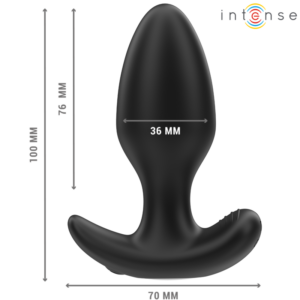 Intense Anal Toys-Joey Plug anale 10 Vibrazioni Nero · Giocattoli anali (imaginea 3)