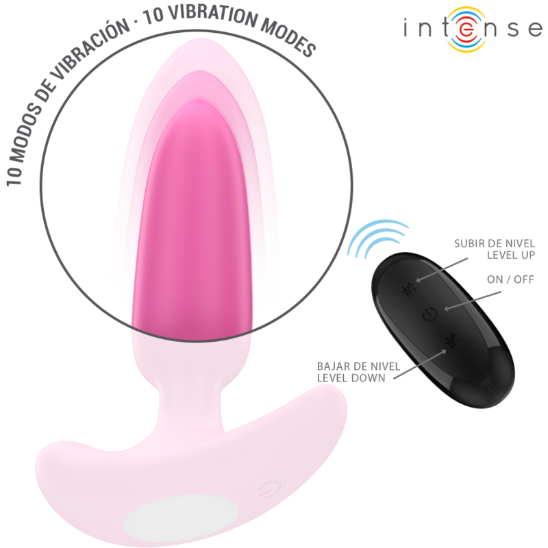 Intense Anal Toys-Ross Plug anale 10 Vibrazioni Rosa 5 Intense Anal Toys-Ross Plug anale 10 Vibrazioni Rosa · Giocattoli anali (imaginea 5)