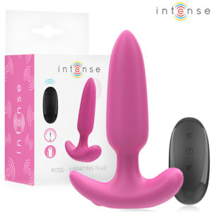 Intense Anal Toys-Ross Plug anale 10 Vibrazioni Rosa