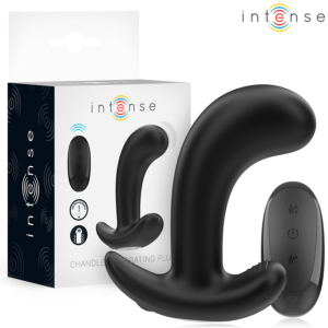 Intense Anal Toys-Chandler Plug anale 10 Vibrazioni Nero