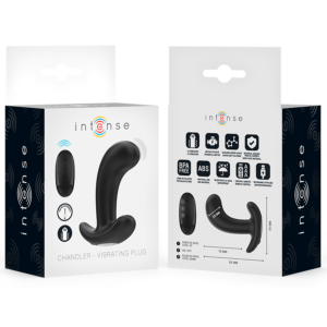 Intense Anal Toys-Chandler Plug anale 10 Vibrazioni Nero 14 Intense Anal Toys-Chandler Plug anale 10 Vibrazioni Nero · Giocattoli anali (imaginea 7)
