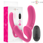 Intense Remote Control-Amy Doppio Vibratore 20 cm Rosa · Vibratori