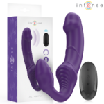 Intense Remote Control-Jill Double Vibrator 20 cm Viola · Vibratori