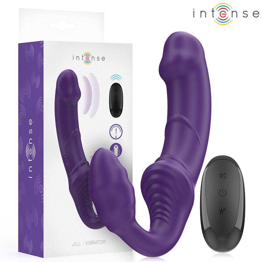 Intense Remote Control-Jill Double Vibrator 20 cm Viola 1 Intense Remote Control-Jill Double Vibrator 20 cm Viola · Vibratori