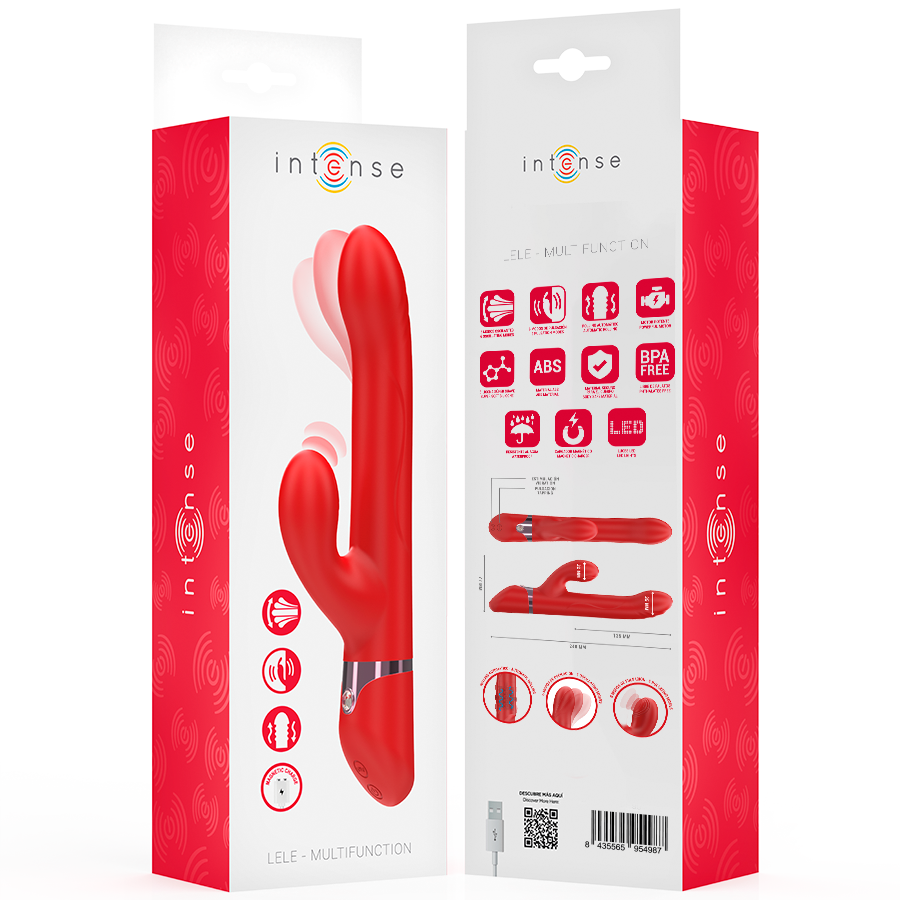 Intense High Tech-Lele Vibratore Multifunzione Rotativo 8 Intense High Tech-Lele Vibratore Multifunzione Rotativo · Vibratori (imaginea 8)