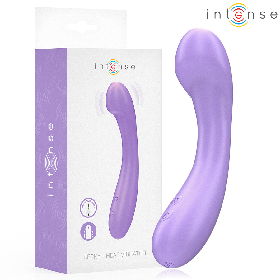 Intense High Tech-Becky Vibratore 19 cm con Riscaldamento 7 Vibrazioni · Vibratori