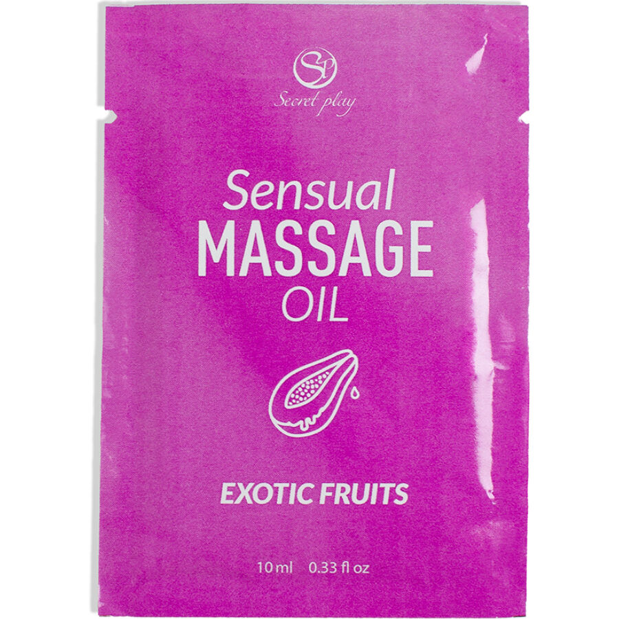 Secretplay Cosmetic-Olio da Massaggio Frutta Esotica Dose Singola 10 ml 1 Secretplay Cosmetic-Olio da Massaggio Frutta Esotica Dose Singola 10 ml · Massaggio erotico