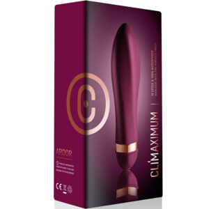 Climaximum-Ardor Twisted Vibrator-Silicone, 10 velocità, Impermeabile — ROCKS-OFF · Vibratori (imaginea 3)