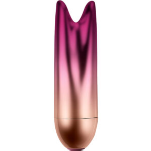 Climaximum-Ava Dual Bullet Vibrator-Silicone, 10 velocità, Impermeabile