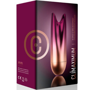 Climaximum-Ava Dual Bullet Vibrator-Silicone, 10 velocità, Impermeabile 6 Climaximum-Ava Dual Bullet Vibrator-Silicone, 10 velocità, Impermeabile — ROCKS-OFF · Vibratori (imaginea 3)