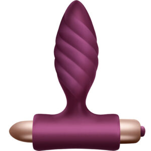Climaximum-Desire Kit Twisted Vibrator e Plug anale-Silicone, 10 — ROCKS-OFF · Kit di giocattoli (imaginea 3)