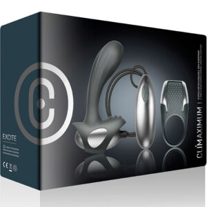 Climaximum-Kit Excite Anello Vibrante + Stimolatore Prostata 8 Climaximum-Kit Excite Anello Vibrante + Stimolatore Prostata — ROCKS-OFF · Kit di giocattoli (imaginea 4)