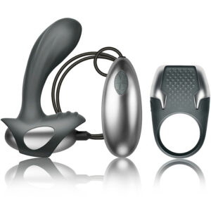 Climaximum-Kit Excite Anello Vibrante + Stimolatore Prostata