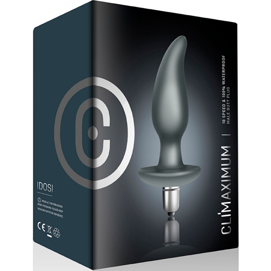 Climaximum-Anziano Bullet Plug anale Vibrator-Silicone, 10 velocità 3 Climaximum-Anziano Bullet Plug anale Vibrator-Silicone, 10 velocità — ROCKS-OFF · Giocattoli anali (imaginea 3)