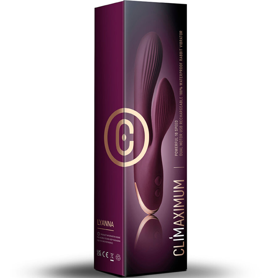Climaximum-Lyanna Rabbit Vibrator-Silicone, 10 velocità, Ricaricabile 3 Climaximum-Lyanna Rabbit Vibrator-Silicone, 10 velocità, Ricaricabile — ROCKS-OFF · Vibratori (imaginea 3)