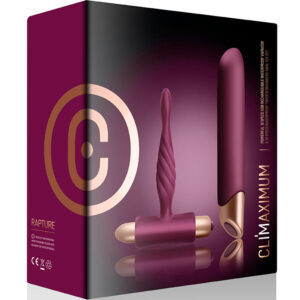 Climaximum-Rapture Kit Vibratore Classico + Plug anale — ROCKS-OFF · Kit di giocattoli (immagine 3)