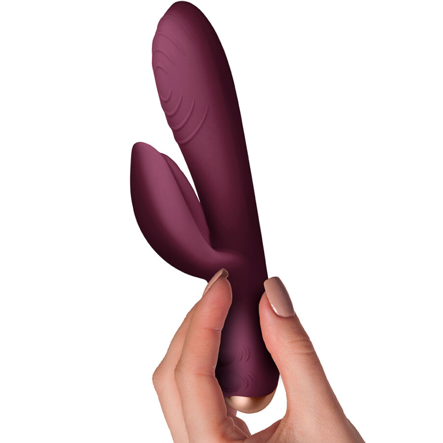 Climaximum-Spirit Rabbit Vibratore con Led-Silicone, 10 velocità 2 Climaximum-Spirit Rabbit Vibratore con Led-Silicone, 10 velocità — ROCKS-OFF · Vibratori (immagine 2)