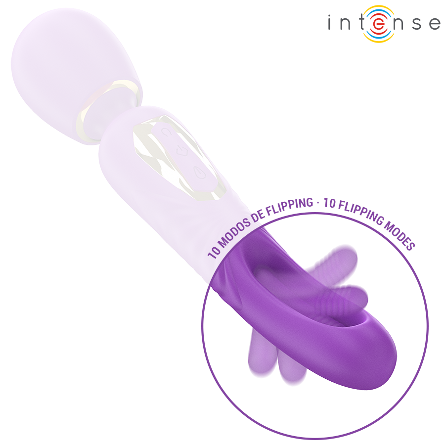 Intense High Tech-Christy Bastone Vibrante con Lingua · Vibratori (immagine 6)