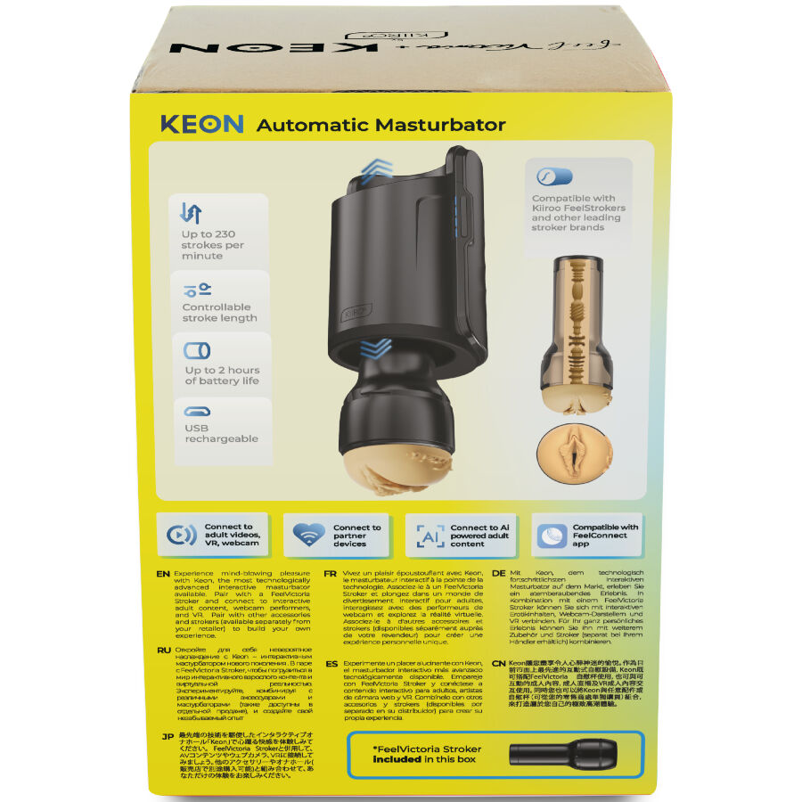 Kiiroo-Keon Wifi Combo Feelvictoria Victoria June Masturbatore · Masturbatori (immagine 4)