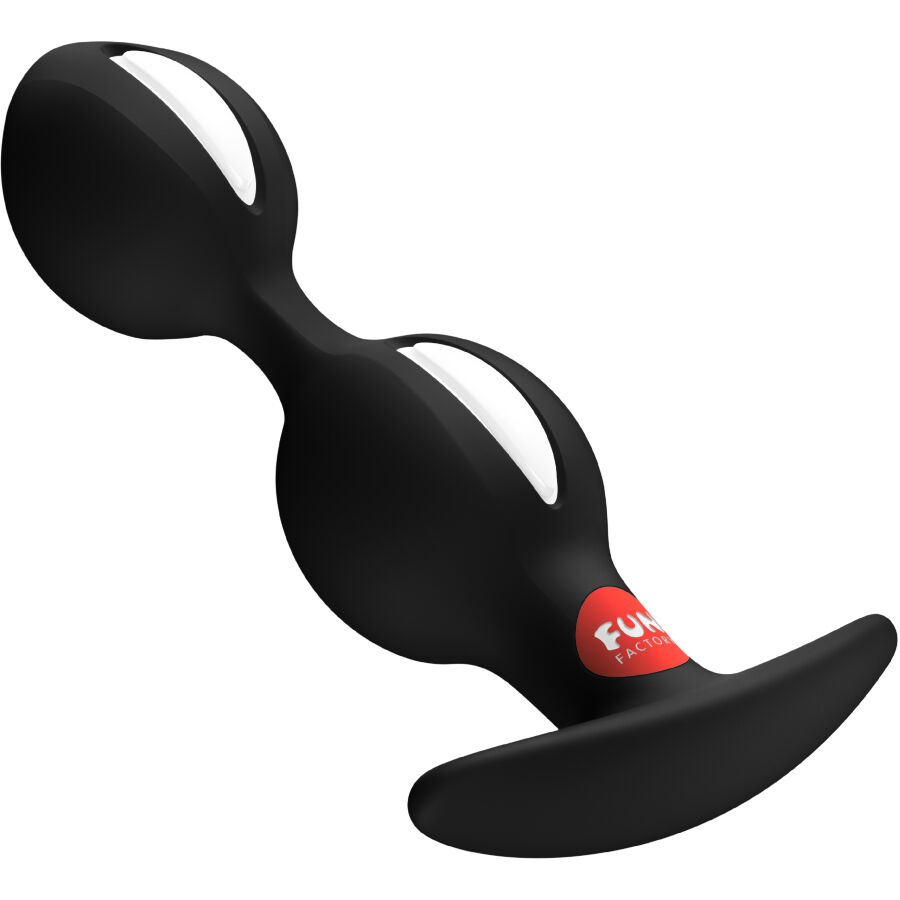 Fun Factory-B-balls Duo Plug anale Silicone impermeabile 15 Fun Factory-B-balls Duo Plug anale Silicone impermeabile · Giocattoli anali (imaginea 5)