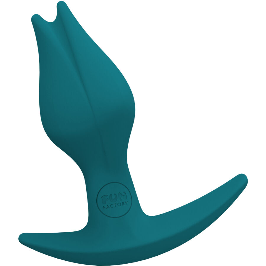 Fun Factory-Bootie Fem Plug anale Bottle Green-Silicone, impermeabile 1 Fun Factory-Bootie Fem Plug anale Bottle Green-Silicone, impermeabile · Giocattoli anali
