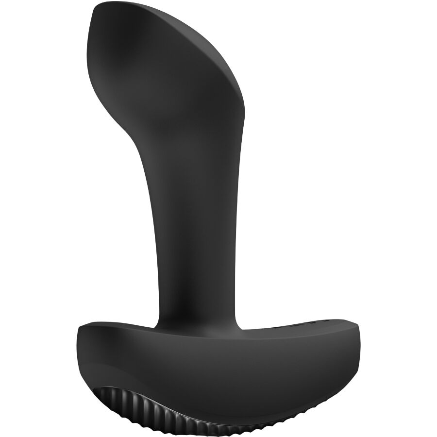 Fun Factory-Bootie Vibe Plug anale Vibratore Nero-Silicone, 12 · Giocattoli anali