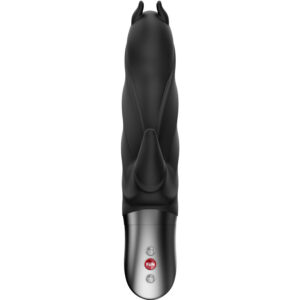 Fun Factory-Darling Devil Rabbit Vibratore Nero-Silicone, 3 velocità · Vibratori (immagine 3)