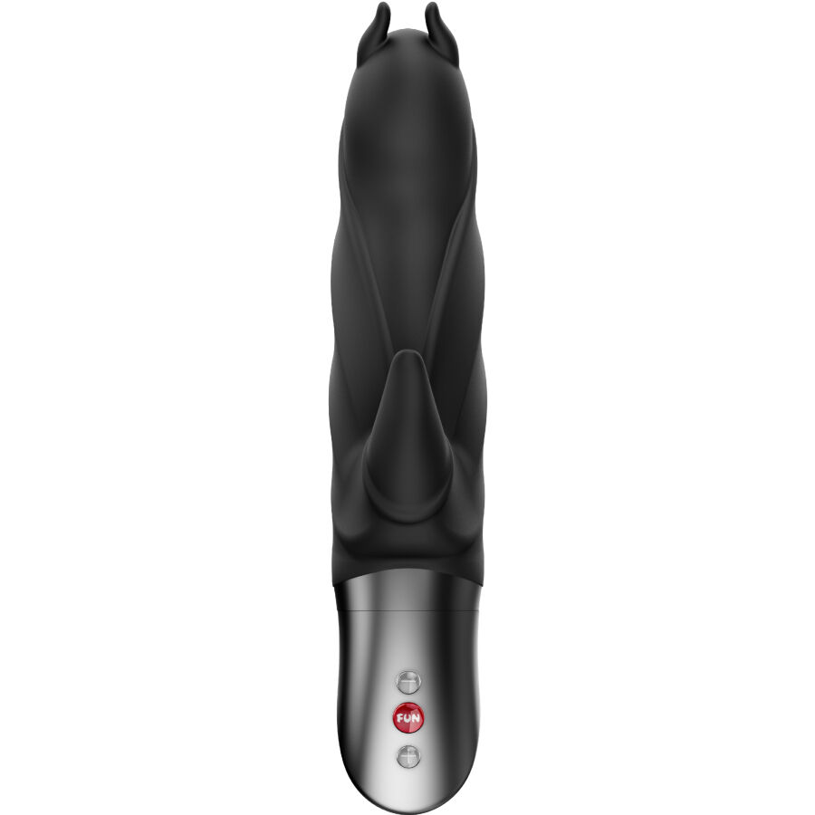 Fun Factory-Darling Devil Rabbit Vibratore Nero-Silicone, 3 velocità · Vibratori (immagine 3)