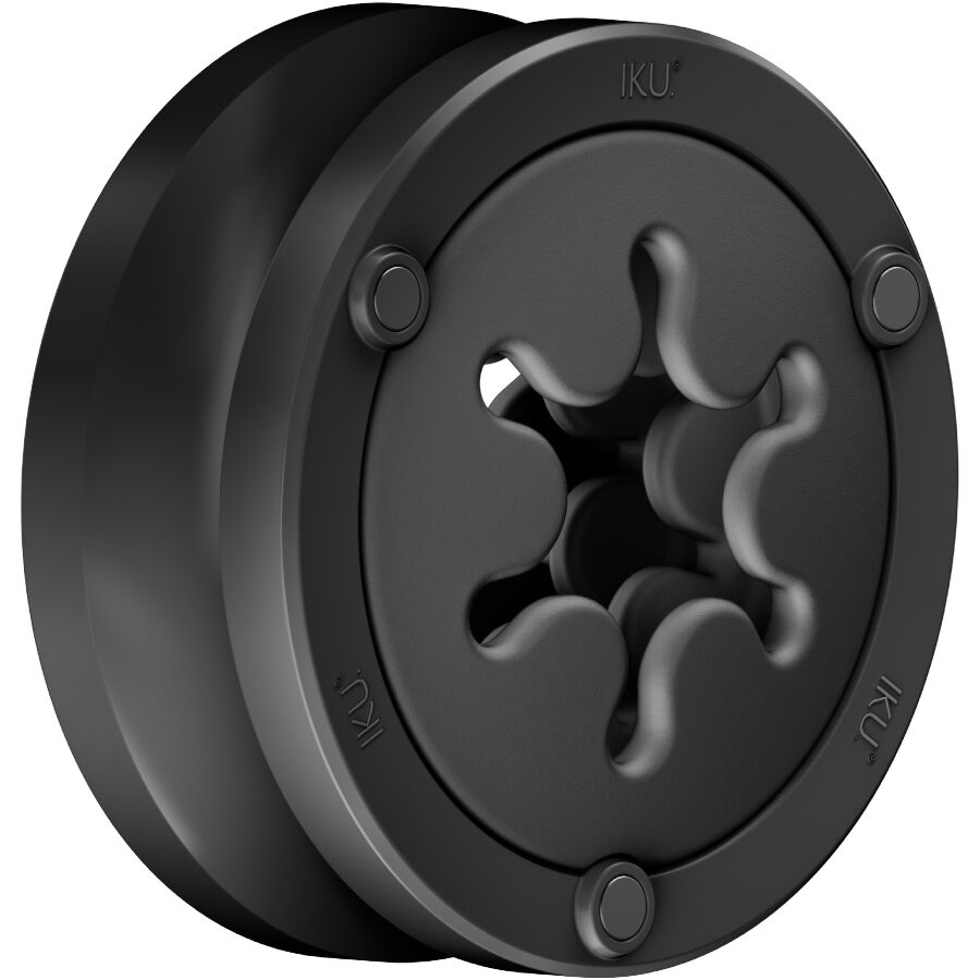 Fun Factory-Iku Flex Masturbator Nero-Silicone, impermeabile