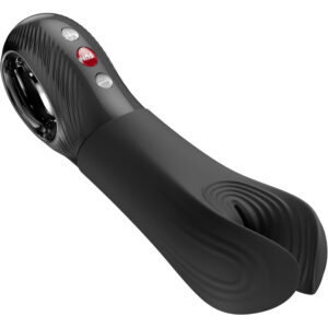 Fun Factory-Copertura Vibratore Masturbatore Nero-Silicone, 12 velocità · Vibratori