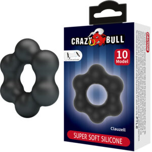 Crazy Bull-Anello Clauzell Silicone Modello 10-Waterproof · Anelli & Guaine per pene (immagine 6)