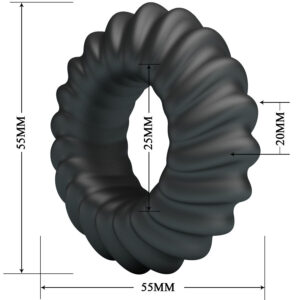 Crazy Bull-Fitz Anello di Silicone Modello 8-Waterproof · Anelli & Guaine per pene (imaginea 5)