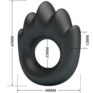 Crazy Bull-Habert Anello di Silicone Modello 13-Waterproof · Anelli & Guaine per pene (immagine 5)