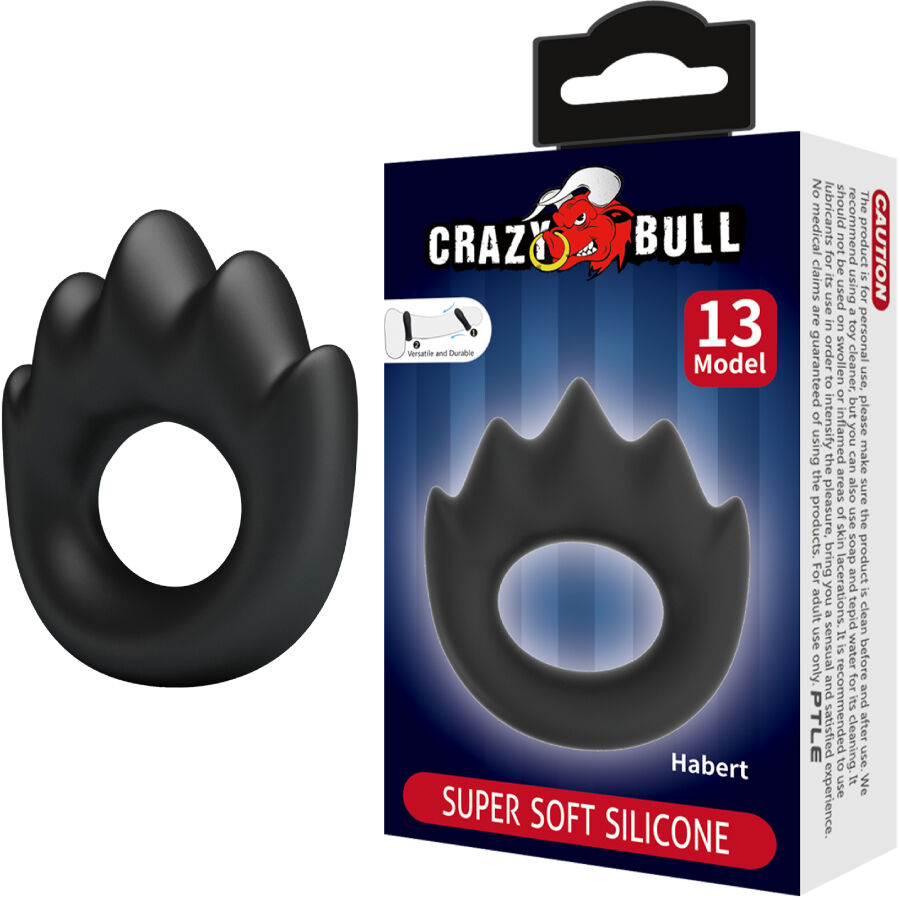 Crazy Bull-Habert Anello di Silicone Modello 13-Waterproof · Anelli & Guaine per pene (immagine 6)