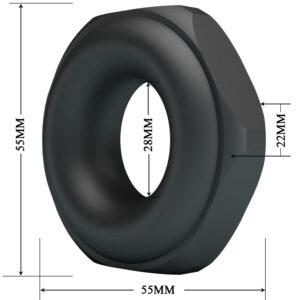 Crazy Bull-Jarvius Anello di Silicone Modello 14-Waterproof · Anelli & Guaine per pene (imaginea 5)