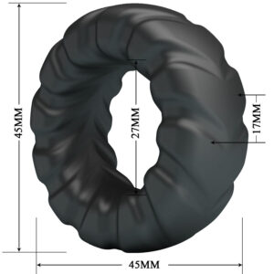 Crazy Bull-Jeriko Anello Silicone Modello 1-Waterproof · Anelli & Guaine per pene (immagine 6)