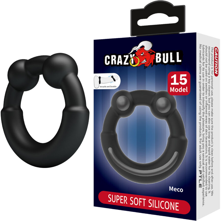 Crazy Bull-Meco Anello di Silicone Modello 15-Waterproof · Anelli & Guaine per pene (immagine 6)