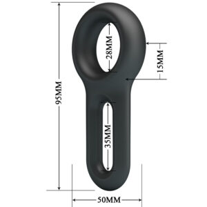 Crazy Bull-Anello in Silicone Modello 18-Waterproof 11 Crazy Bull-Anello in Silicone Modello 18-Waterproof · Anelli & Guaine per pene (imaginea 5)