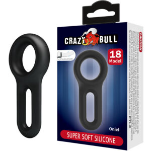 Crazy Bull-Anello in Silicone Modello 18-Waterproof 12 Crazy Bull-Anello in Silicone Modello 18-Waterproof · Anelli & Guaine per pene (imaginea 6)