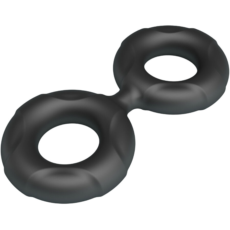 Crazy Bull-Radwan Anello Doppio Silicone Modello 19-Waterproof · Anelli & Guaine per pene (imaginea 4)