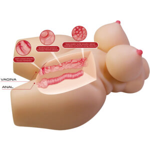 Crazy Bull-Grace Torso Femminile Realista Vaginale e Anale 7.5 kg-TPR · Bambole & Gonfiabili (immagine 5)
